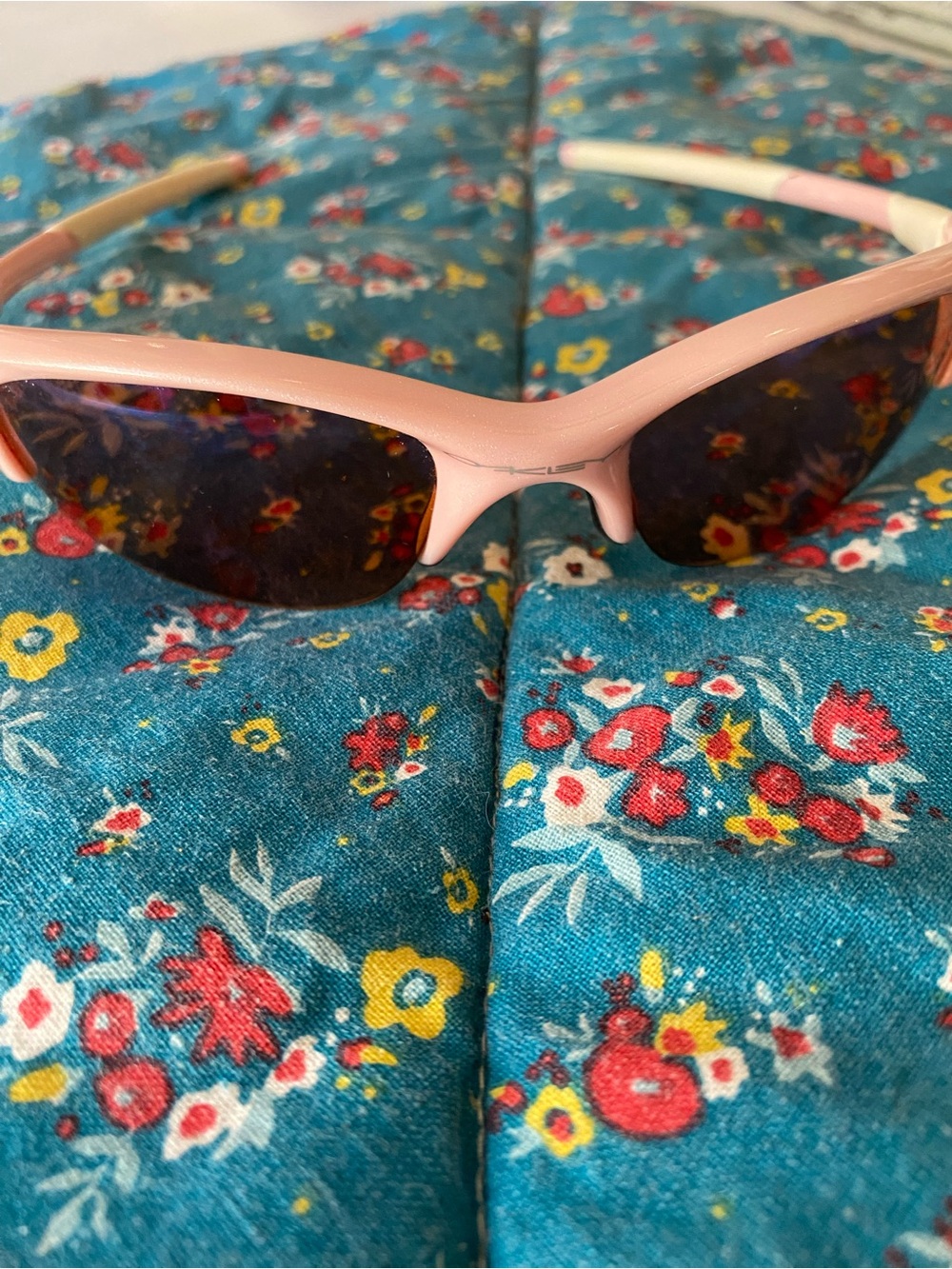 Oakley Pink Women's Sport Sunglasses with Dark Lenses